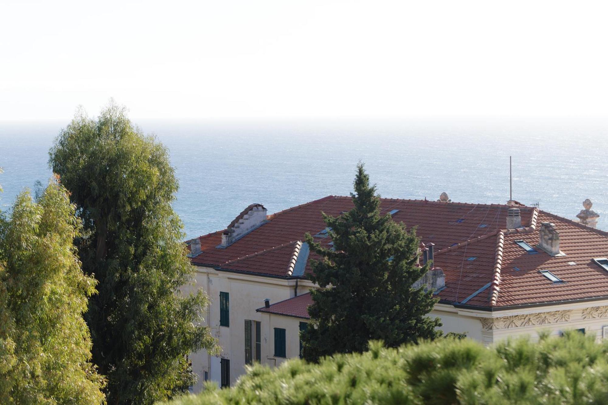 282 - Casa Boscobello, Terrazzo Vista Mare E Parcheggio Privato A 15 Minuti A Piedi Dal Teatro Ariston San Remo Buitenkant foto